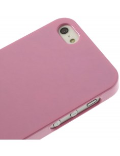 Coque Apple iPhone 5 5s avec écran protecteur - Crok Glossy Rose