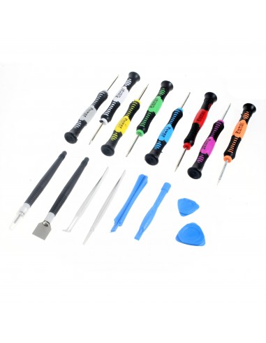 Outils de precisions 8 tournevis et 8 spatules