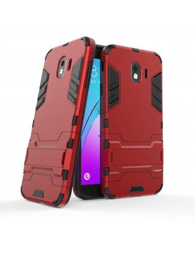 Coque antichoc Galaxy J4 2018 avec petit support Cool Guard