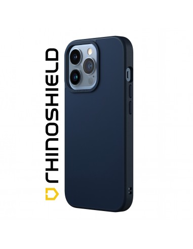 Coque Rhinoshield iPhone 13 Pro Solidsuite Classic Bleu Marine