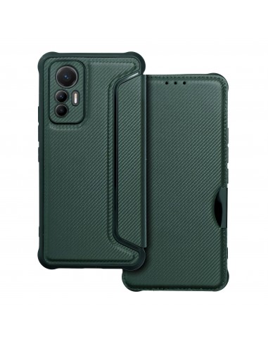 Etui XIAOMI 12 Lite Razor Book vert foncé