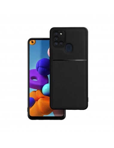 Coque Galaxy A21s en silicone Noble Noir