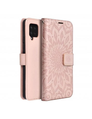 Etui Galaxy A42 5G Mandala Or rose