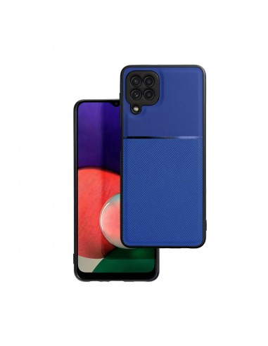 Coque Galaxy A22 5G en silicone Noble Bleu