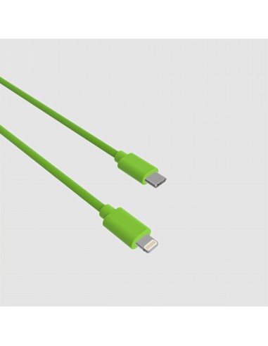 CABLE USB-C VERS LIGHTNING 1.5M 3A NOIR - JAYM® COLLECTION POP