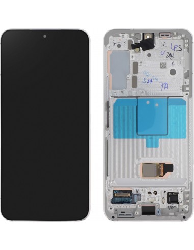 Ecran Galaxy S22 Original avec Chassis Blanc - Service Pack