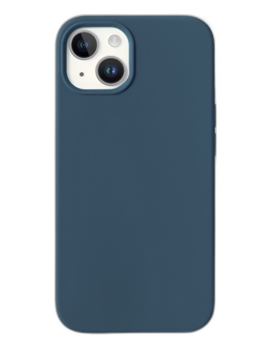 Coque iPhone 15 Pro Max Silicone Antichoc Bleu Foncé - Fairplay