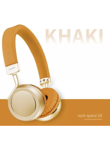 Casque Bluetooth avec micro Rosckspace S9 Camel