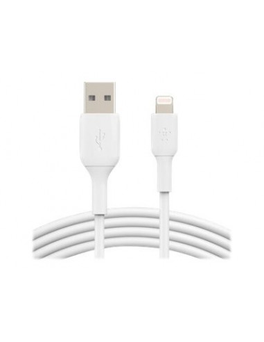 CABLE BOOST CHARGE & SYNCHRO USB VERS LIGHTNING MFI 1M BLANC - BELKIN 