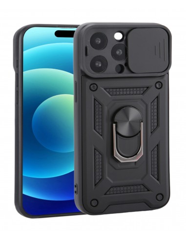 Coque Antichoc iPhone 16 Pro Defender avec protection caméra Slide