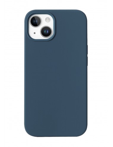 Coque antichoc iPhone 16 Plus FAIRPLAY Silicone Bleu Nuit